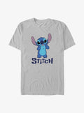island alien duo Bashful cute blue alien Smile T-Shirt 2