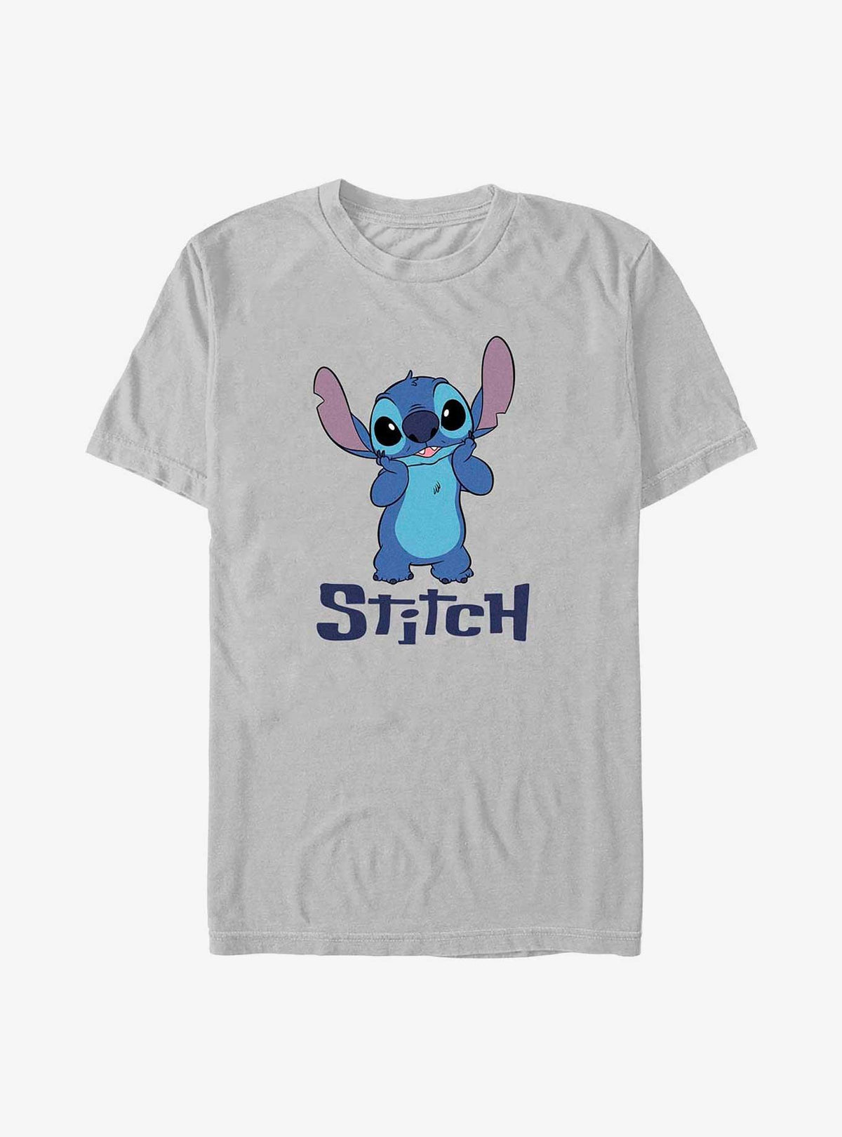 island alien duo Bashful cute blue alien Smile T-Shirt 2