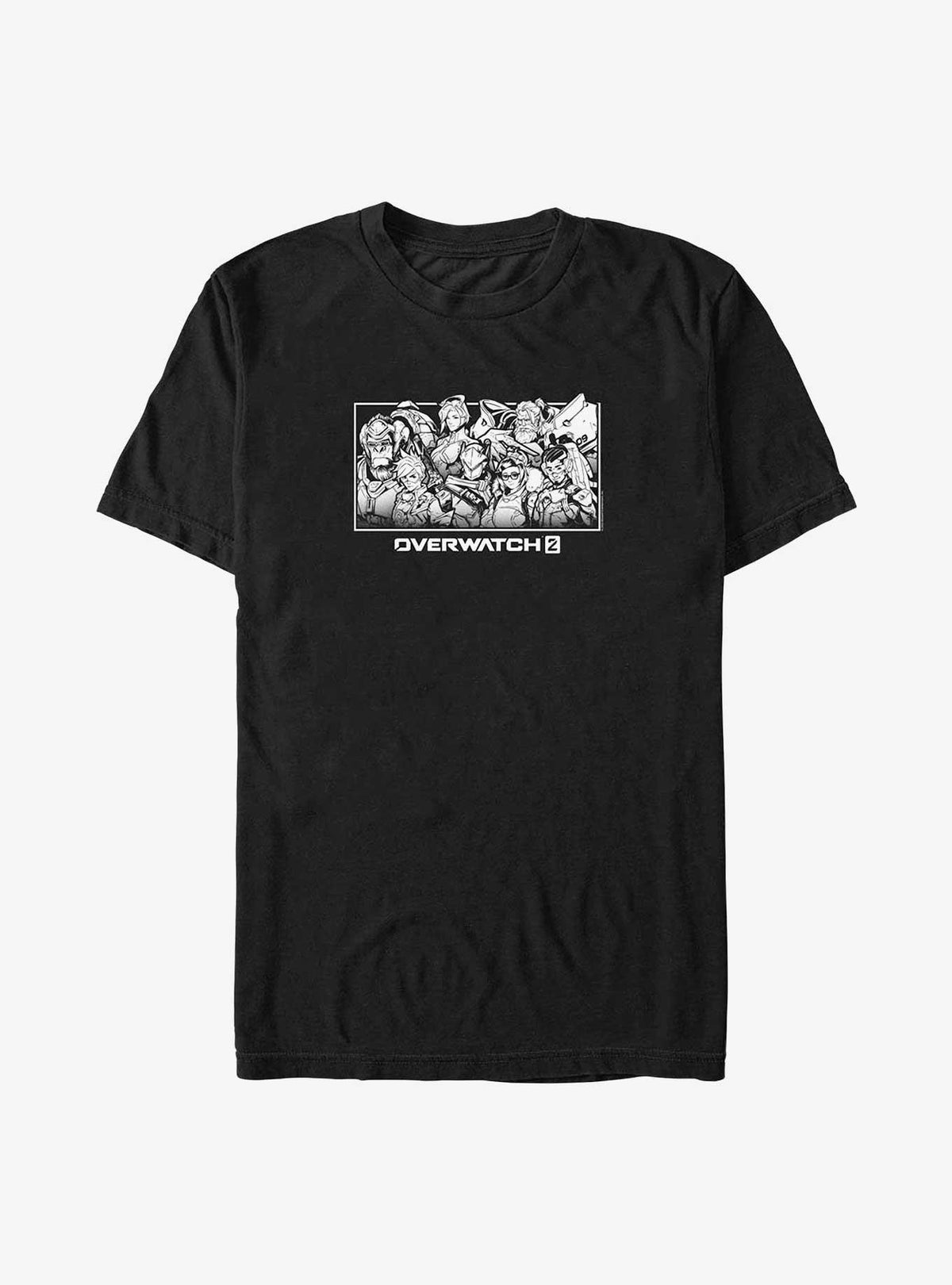 Overwatch Group Crowd Big Tall T-Shirt