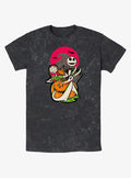 Disney100 Halloween spooky holiday Sally Jack And Zero Mineral Wash T-Shirt
