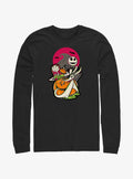 Disney100 Halloween spooky holiday Sally Jack And Zero Long-Sleeve T-Shirt