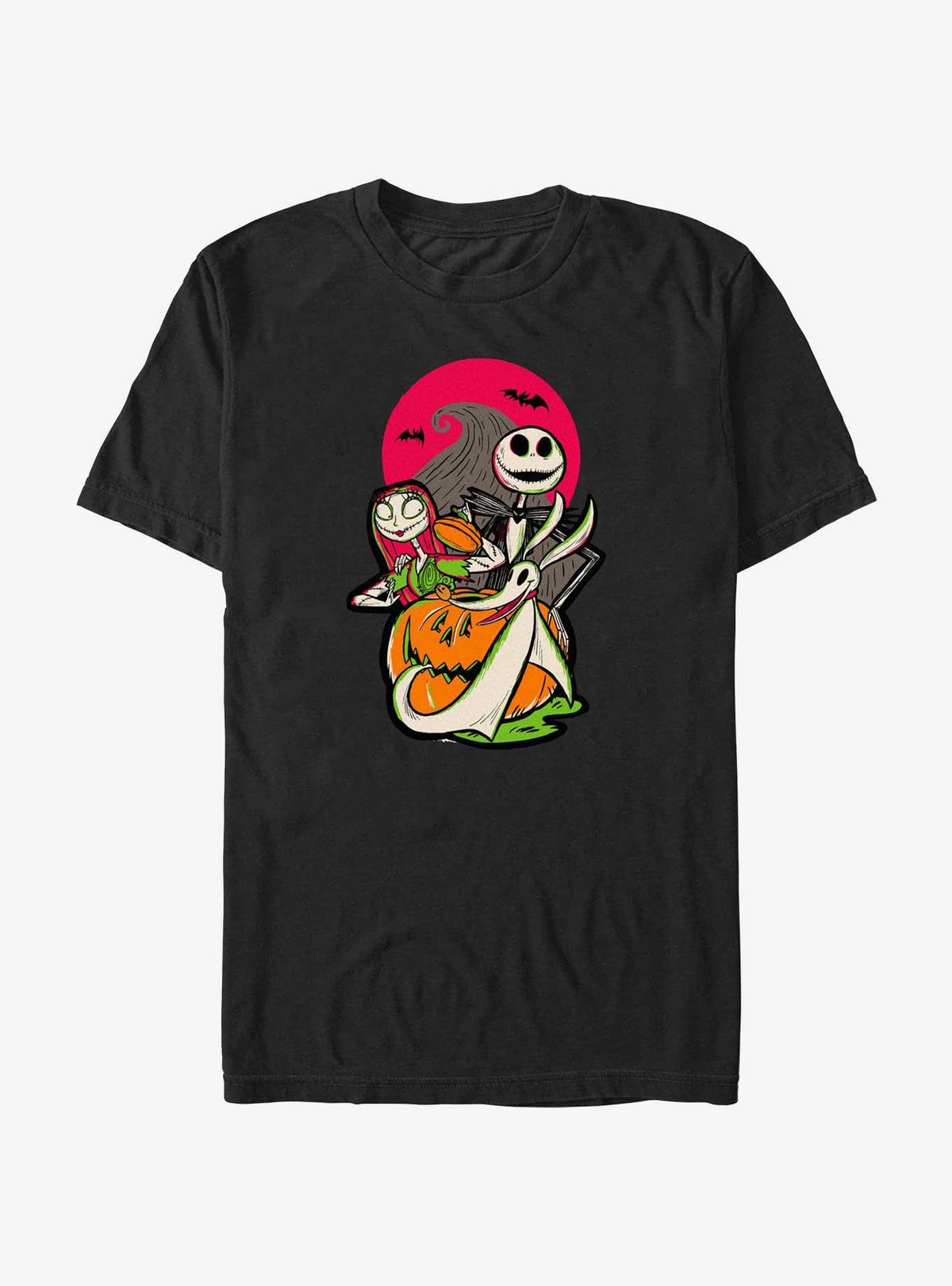Disney100 Halloween spooky holiday Sally Jack And Zero T-Shirt