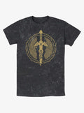 fantasy adventure Master Sword Icon Mineral Wash T-Shirt