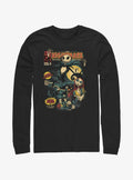 spooky holiday Comic Cover Long-Sleeve T-Shirt