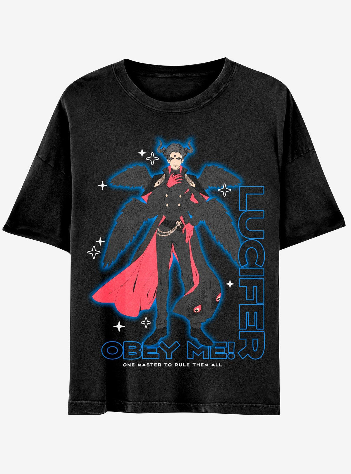 Obey Me Lucifer Boyfriend Fit Girls T-Shirt