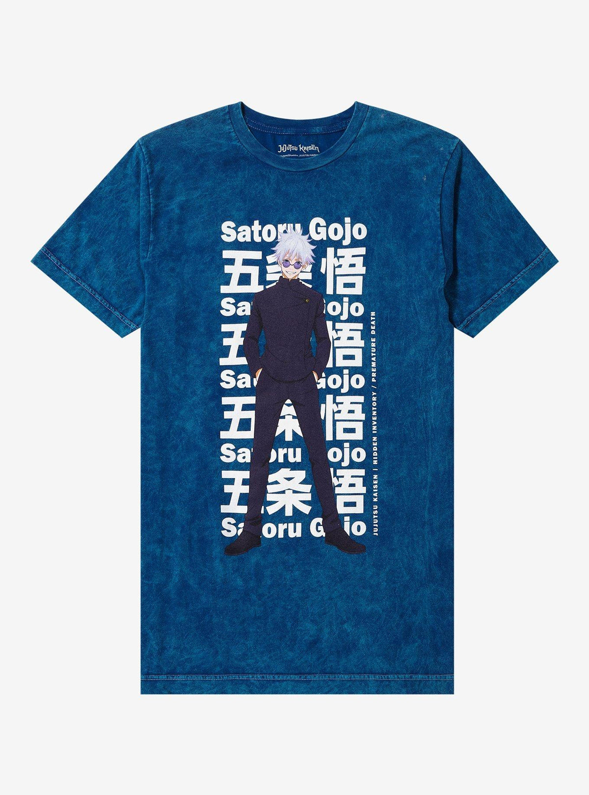 supernatural anime Gojo Season 2 Tie-Dye T-Shirt