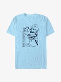 island alien duo Anime cute blue alien T-Shirt