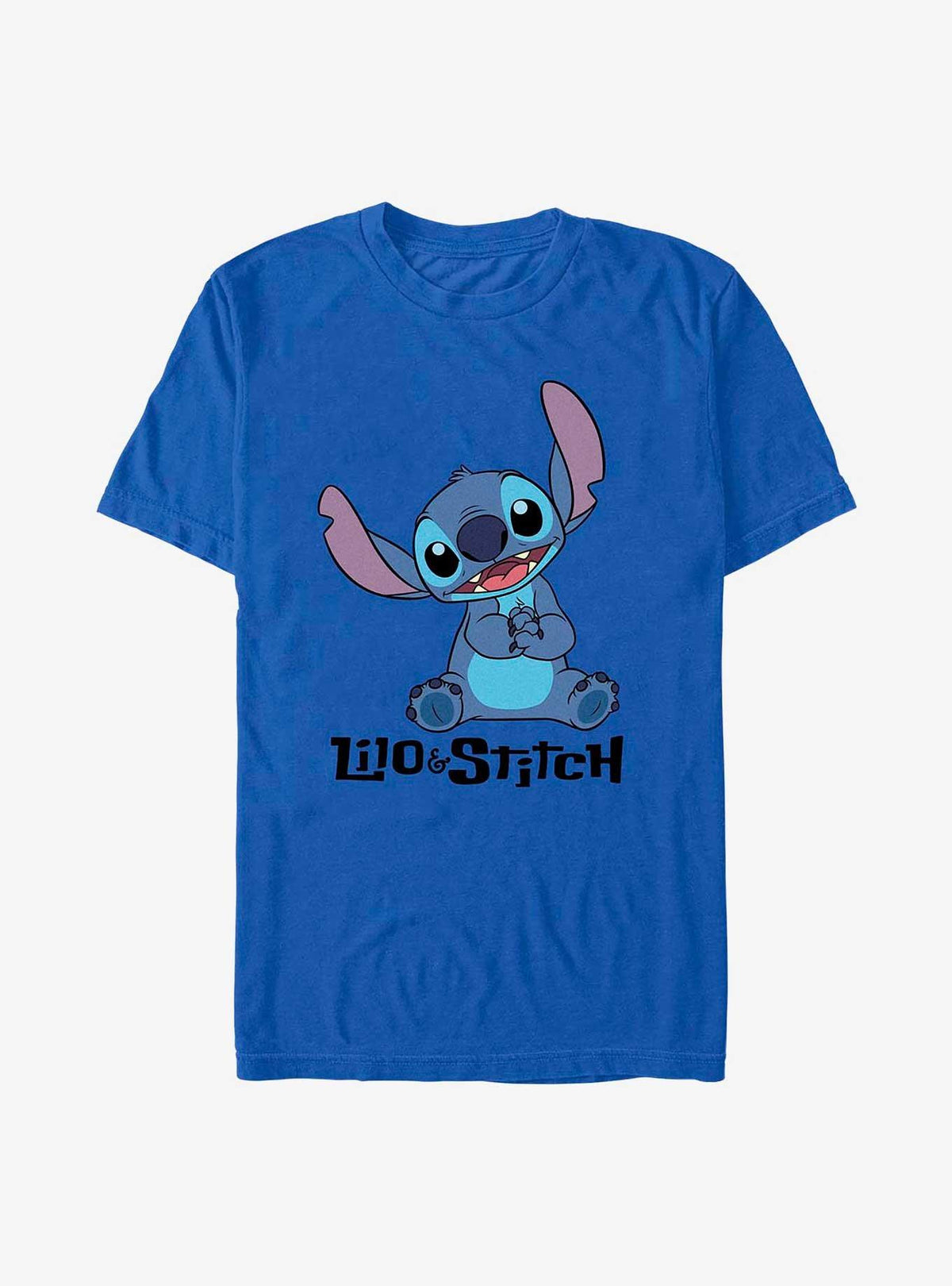 island alien duo Sitting cute blue alien Logo T-Shirt
