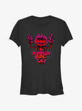 spooky holiday The Pumpkin King Jack Skellington Girls T-Shirt