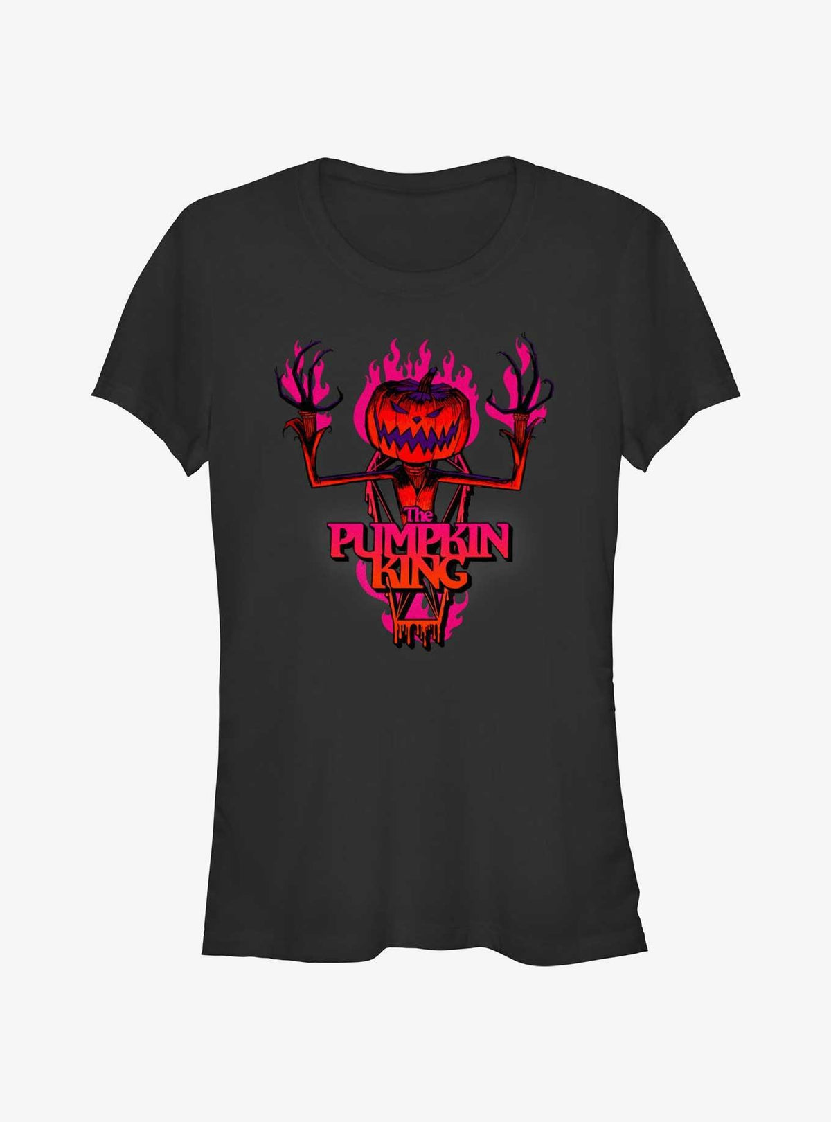 spooky holiday The Pumpkin King Jack Skellington Girls T-Shirt