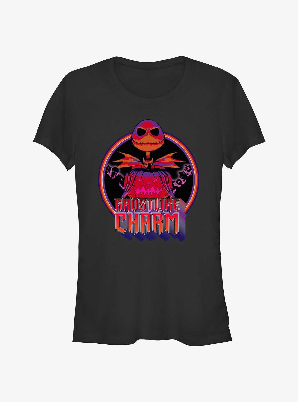 spooky holiday Ghostlike Charm Jack Skellington Girls T-Shirt