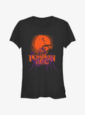 spooky holiday Jack Skellington The Pumpkin King Girls T-Shirt