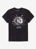 Skeleton Fall Apart Mineral Wash T-Shirt