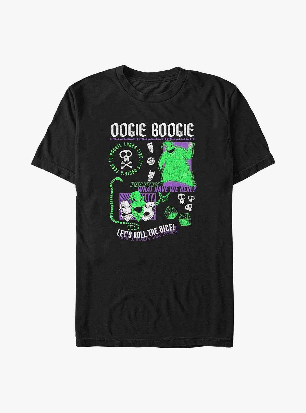 spooky holiday Oogie Boogie Big Tall T-Shirt