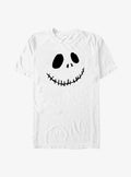spooky holiday Jack Skellington Face Big Tall T-Shirt 2