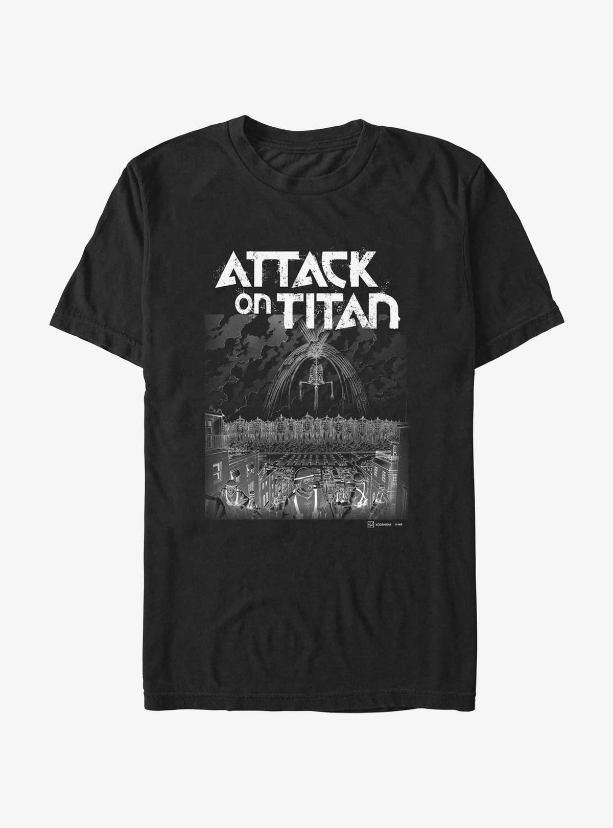 dark fantasy anime The Rumbling Negative T-Shirt