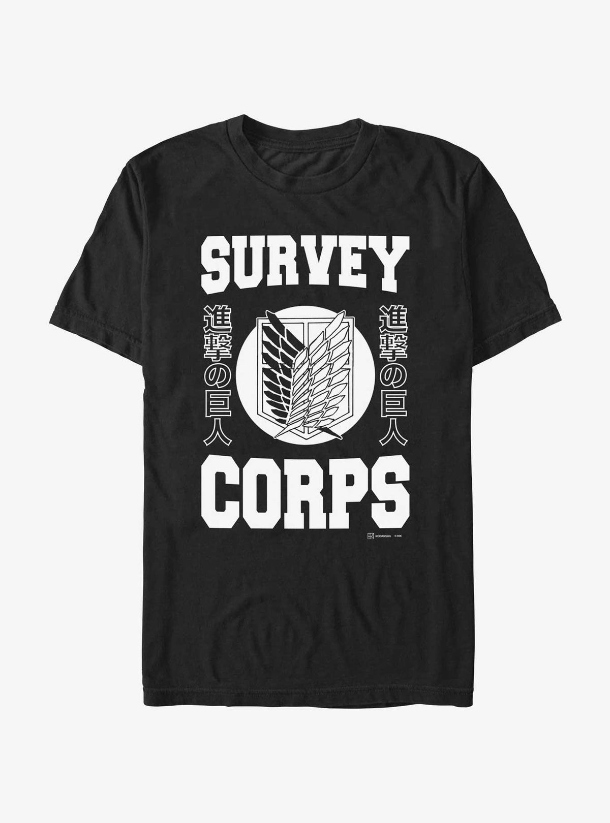 dark fantasy anime Survey Corps Jersey T-Shirt