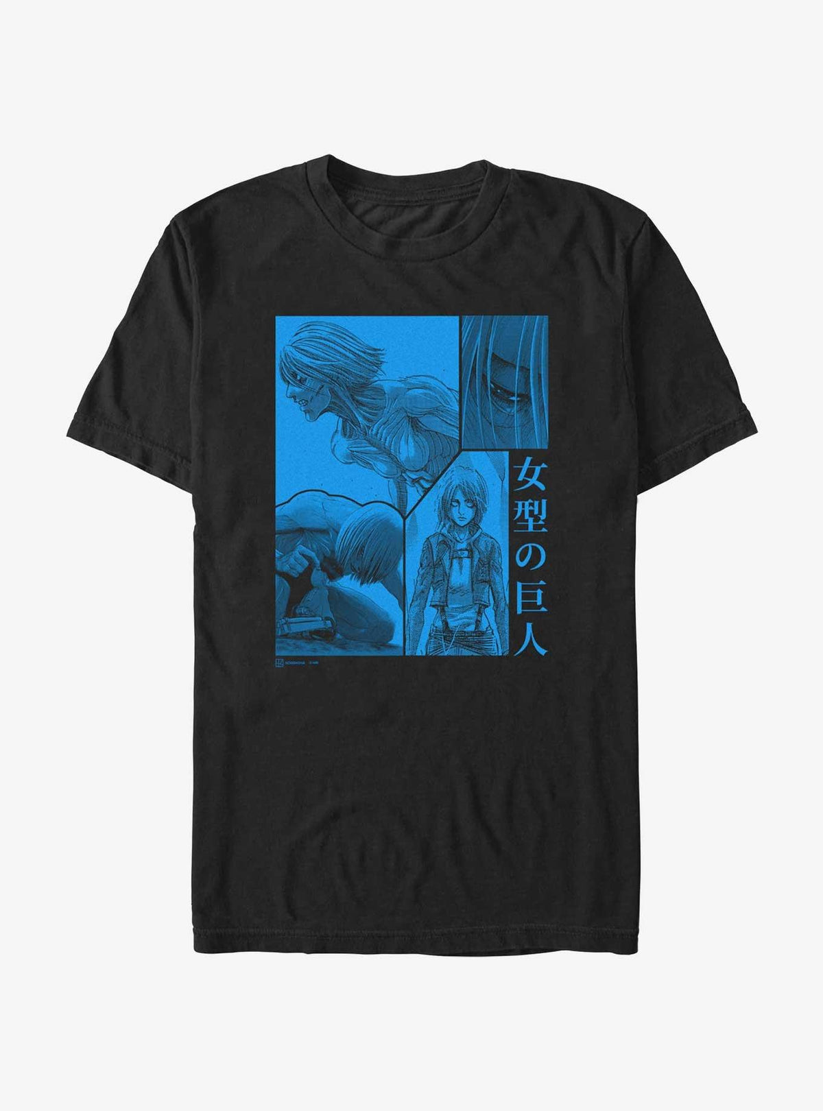 dark fantasy anime Female Titan Collage T-Shirt