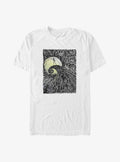 spooky holiday Jack Skellington On Spiral Hill Extra Soft T-Shirt