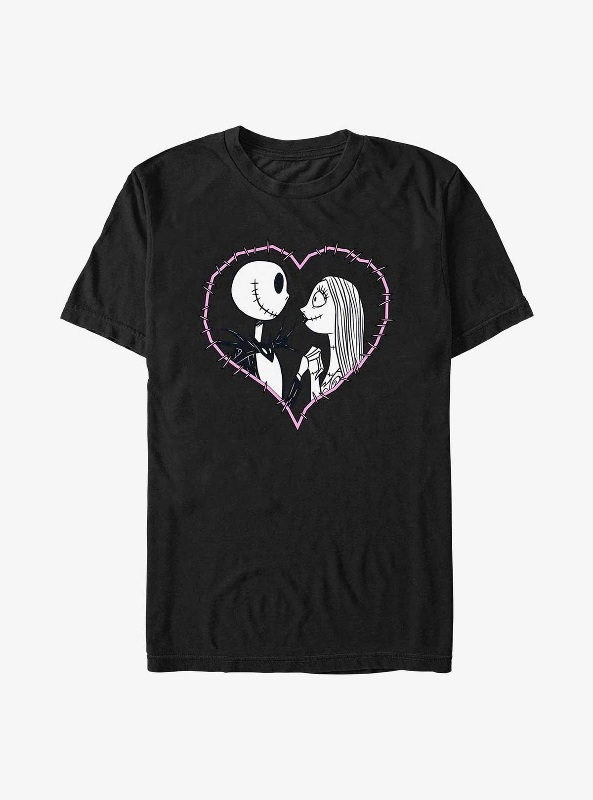 spooky holiday Jack Sally Heart cute blue alien Extra Soft T-Shirt
