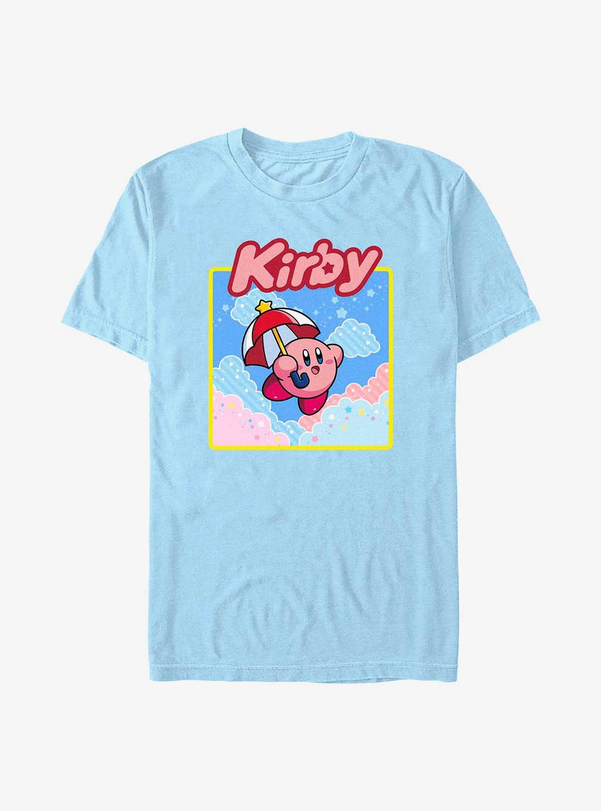 Nintendo Kirby Starry Umbrella Extra Soft T-Shirt