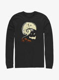 spooky holiday Jack On Pumpkin Hill Long-Sleeve T-Shirt