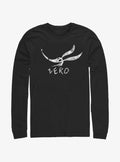 spooky holiday Zero Face Long-Sleeve T-Shirt
