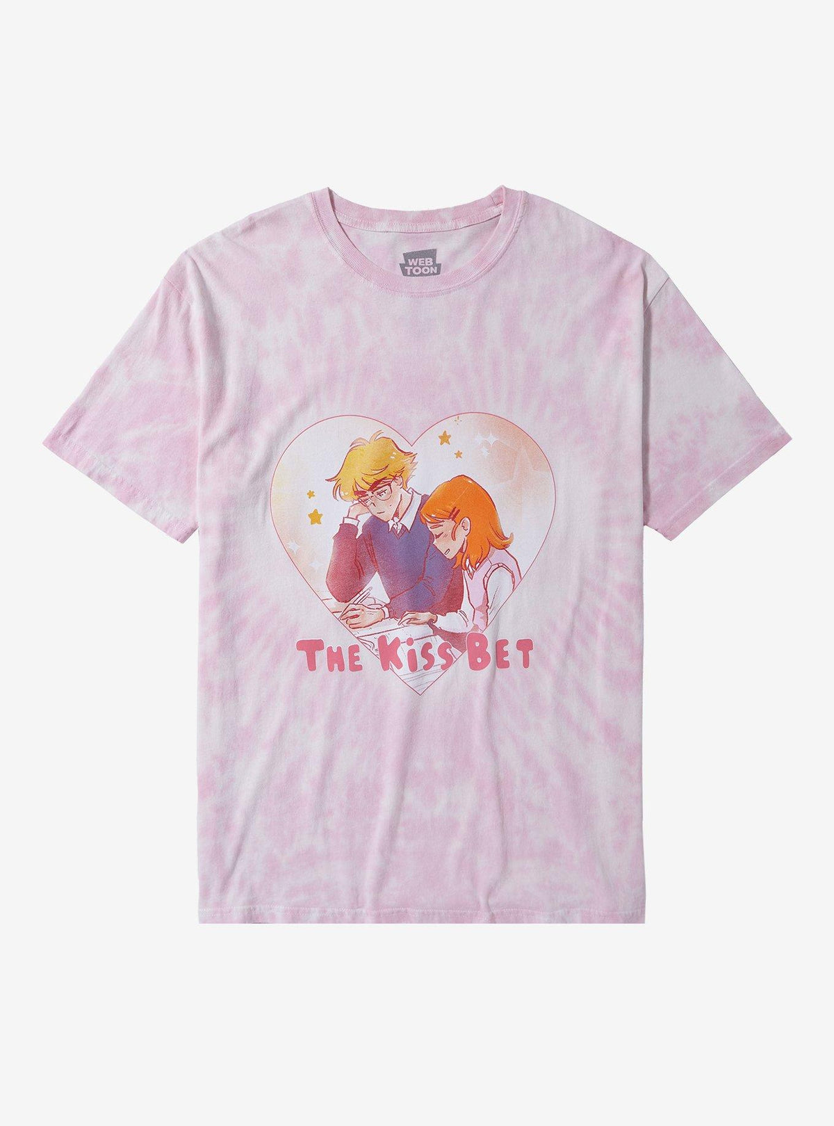 The Kiss Bet Oliver Sara Heart Tie-Dye T-Shirt