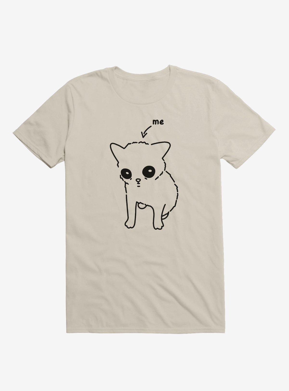 Skrunkly Cat T-Shirt By Heloisa 2