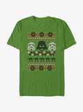 space adventure Vader and Storm Troopers Ugly Christmas T-Shirt