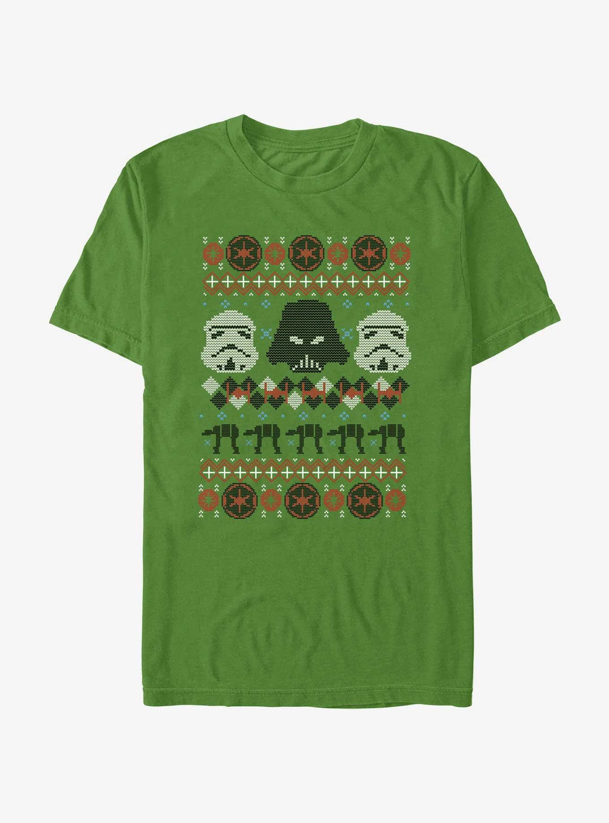 space adventure Vader and Storm Troopers Ugly Christmas T-Shirt