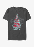spooky holiday Scary Bright Tree T-Shirt 2