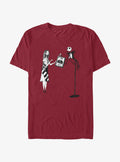 spooky holiday Sally Jack Sandy Claws T-Shirt