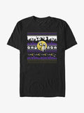spooky holiday Jack And Sally Ugly Holiday T-Shirt