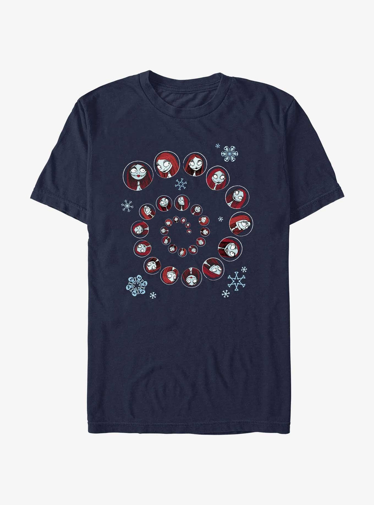 spooky holiday Sally Winter Swirl T-Shirt
