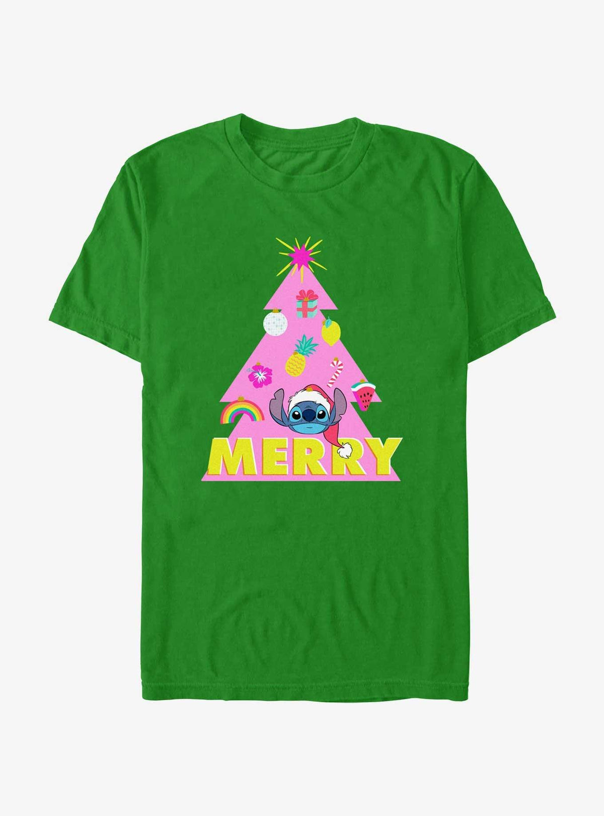 island alien duo Merry Christmas Tree T-Shirt 2