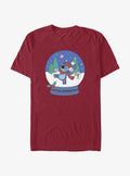 island alien duo Winter Wonderland Snowglobe T-Shirt