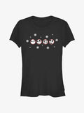 spooky holiday Jack Emotes Girls T-Shirt