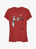 spooky holiday Sally Jack Sandy Claws Girls T-Shirt