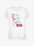 spooky holiday Sandy Jack Ho Oh No Girls T-Shirt
