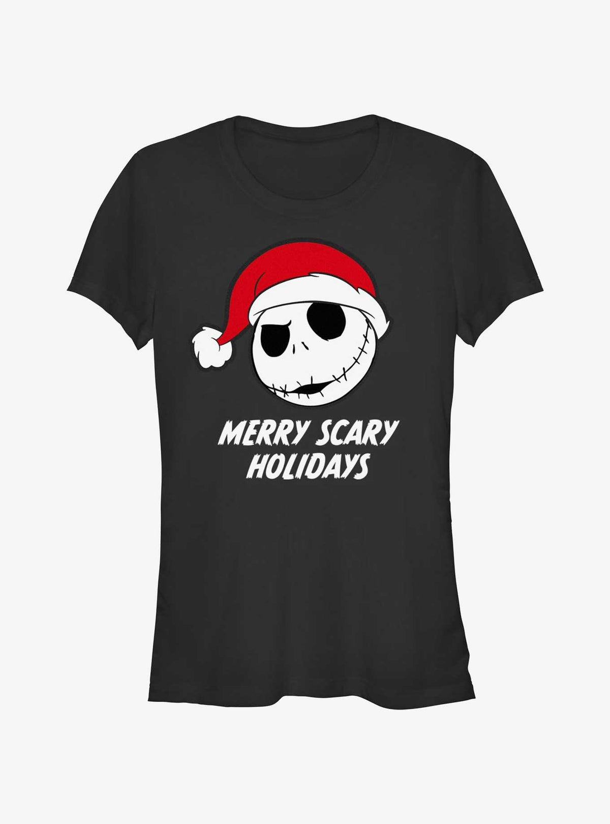 spooky holiday Jack Merry Scary Holidays Girls T-Shirt