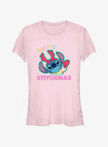 island alien duo Merry Stitchmas Girls T-Shirt