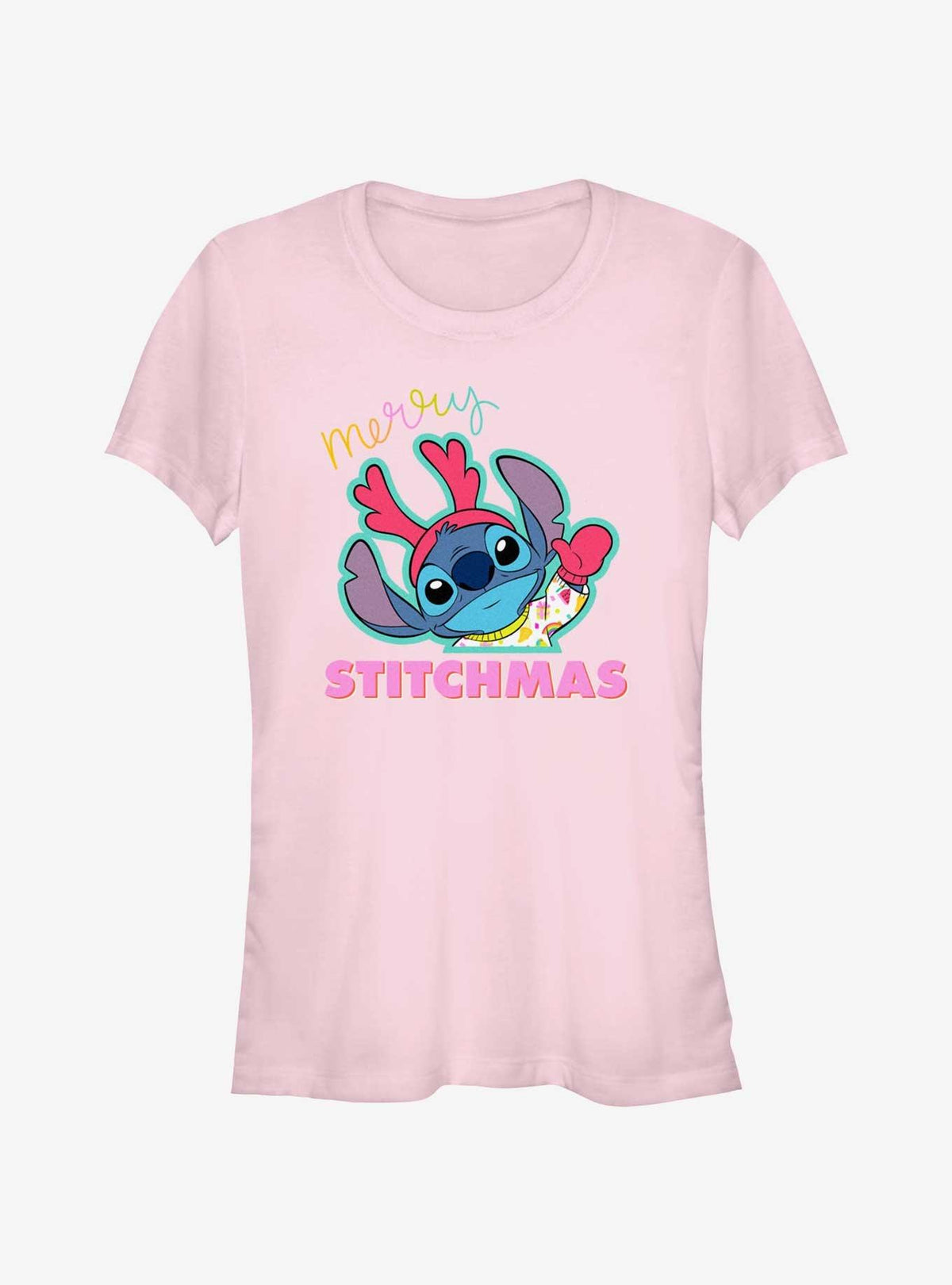island alien duo Merry Stitchmas Girls T-Shirt