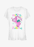 island alien duo Kissmas Angel Girls T-Shirt