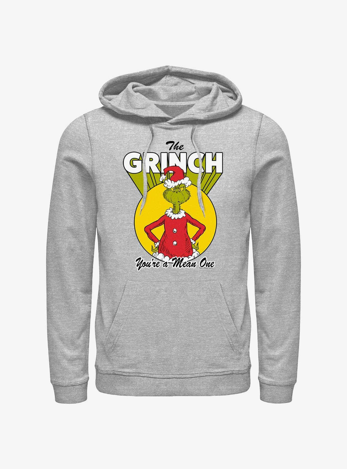 Dr Seuss The Grinch You're A Mean One Hoodie
