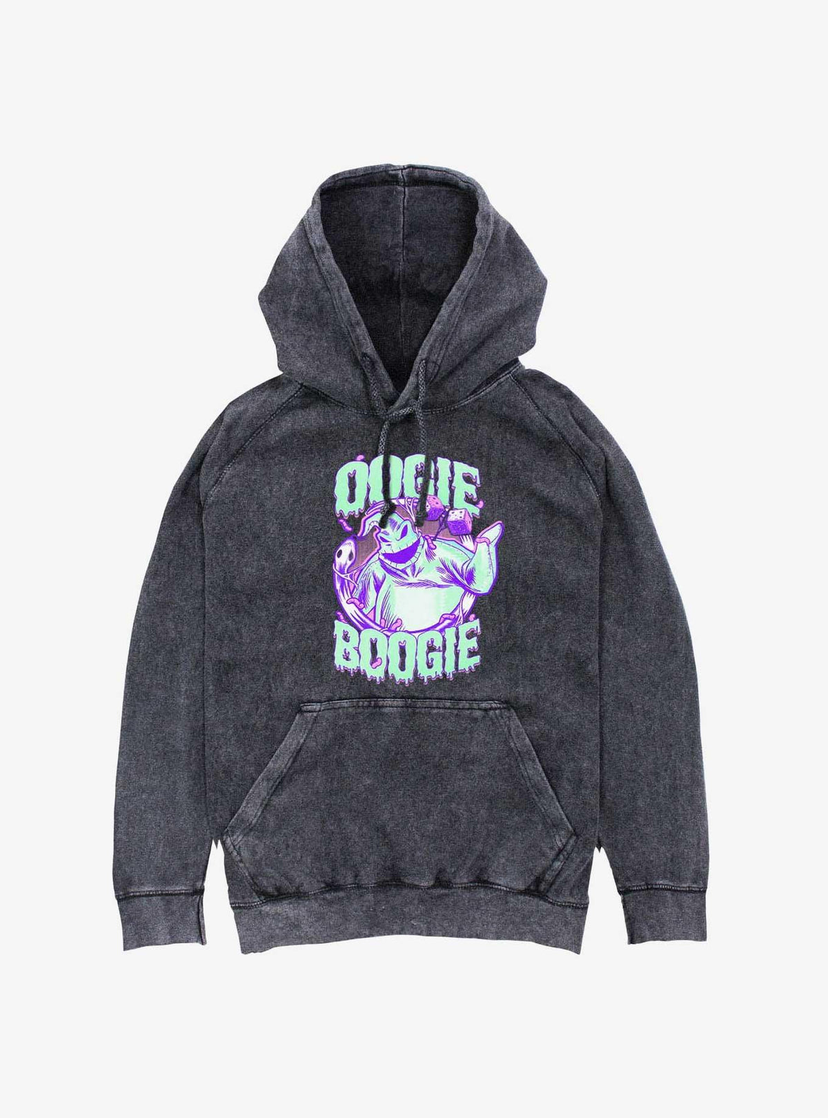 Nightmare Before Christmas spooky villain Mineral Wash Hoodie 2
