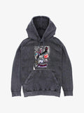web hero Across The Spider-Verse Spider-Punk Poster Mineral Wash Hoodie
