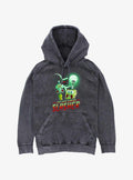 cartoon sea sponge Hash Slinging Slasher Mineral Wash Hoodie