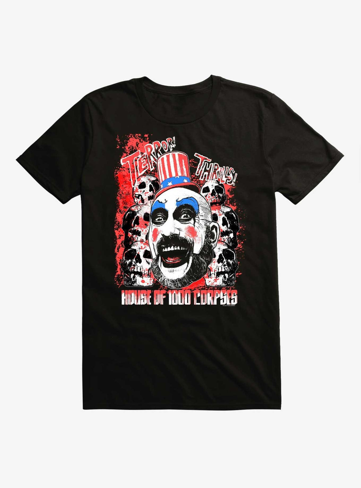 House Of 1000 Corpses Terror Thrills T-Shirt