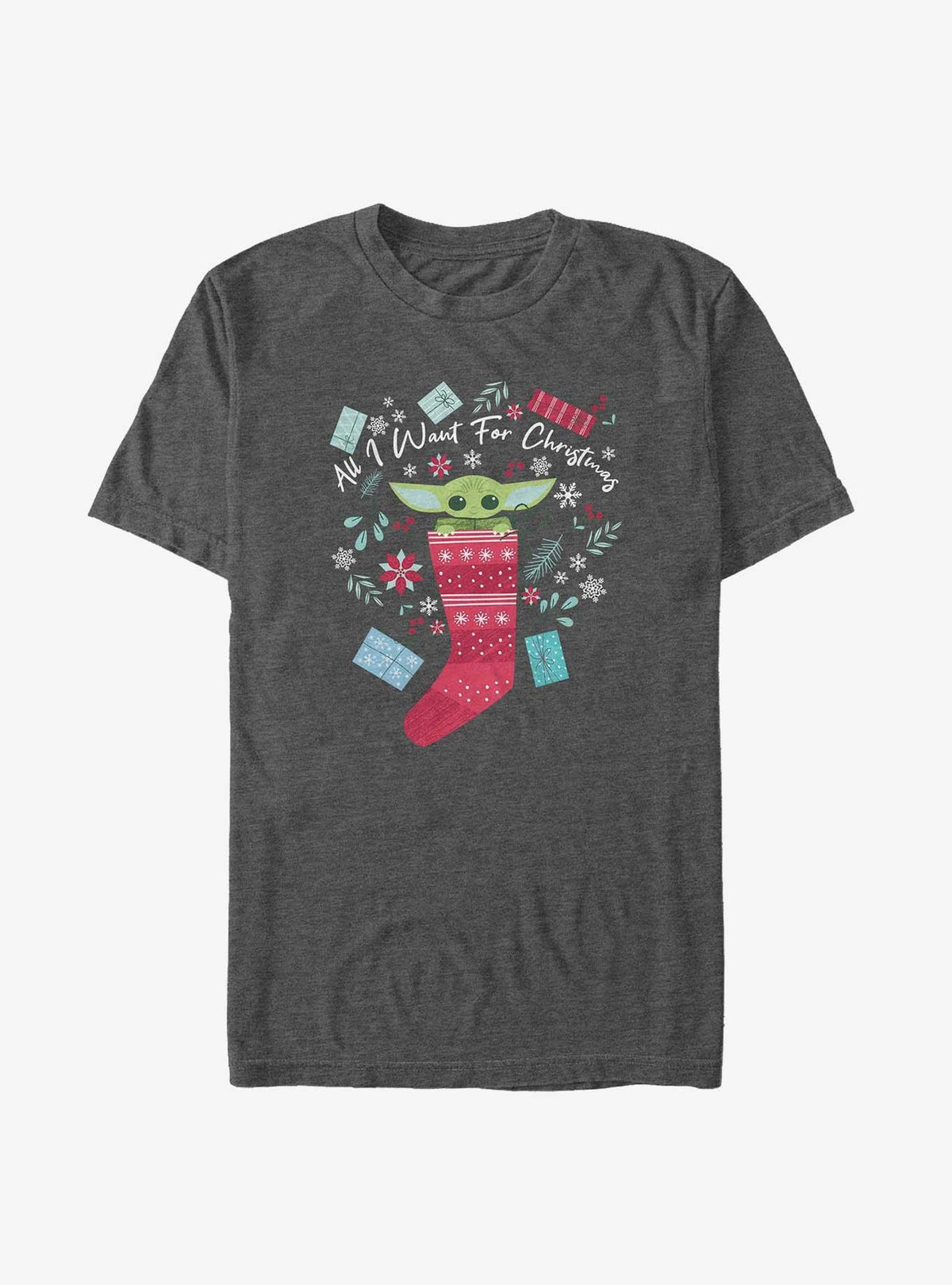 space adventure The Mandalorian The Child All I Want For Christmas Big Tall T-Shirt